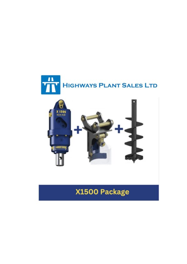 Auger Torque X1500 Package (1-1.6t Excavators)