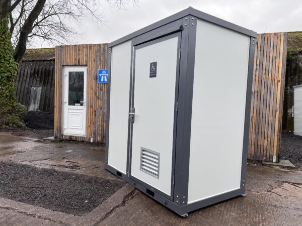 New Unused Mains Disabled Toilet Block Complete With Wheelchair Ramp - Image 4