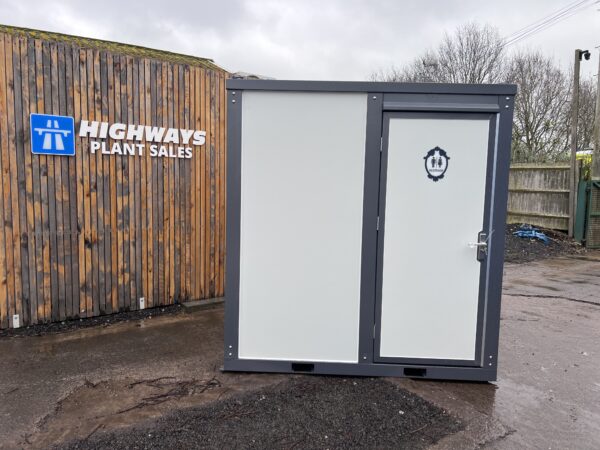 New Unused Mains Large Portable Toilet & Shower Block (Right Hand Door)