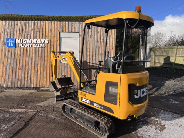 2022 JCB 16C-1 Mini Digger Excavator   Just 390 Hours !! - Image 8