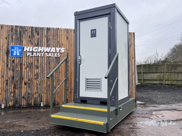 New Unused Mains Portable Single Toilet Block - Image 9